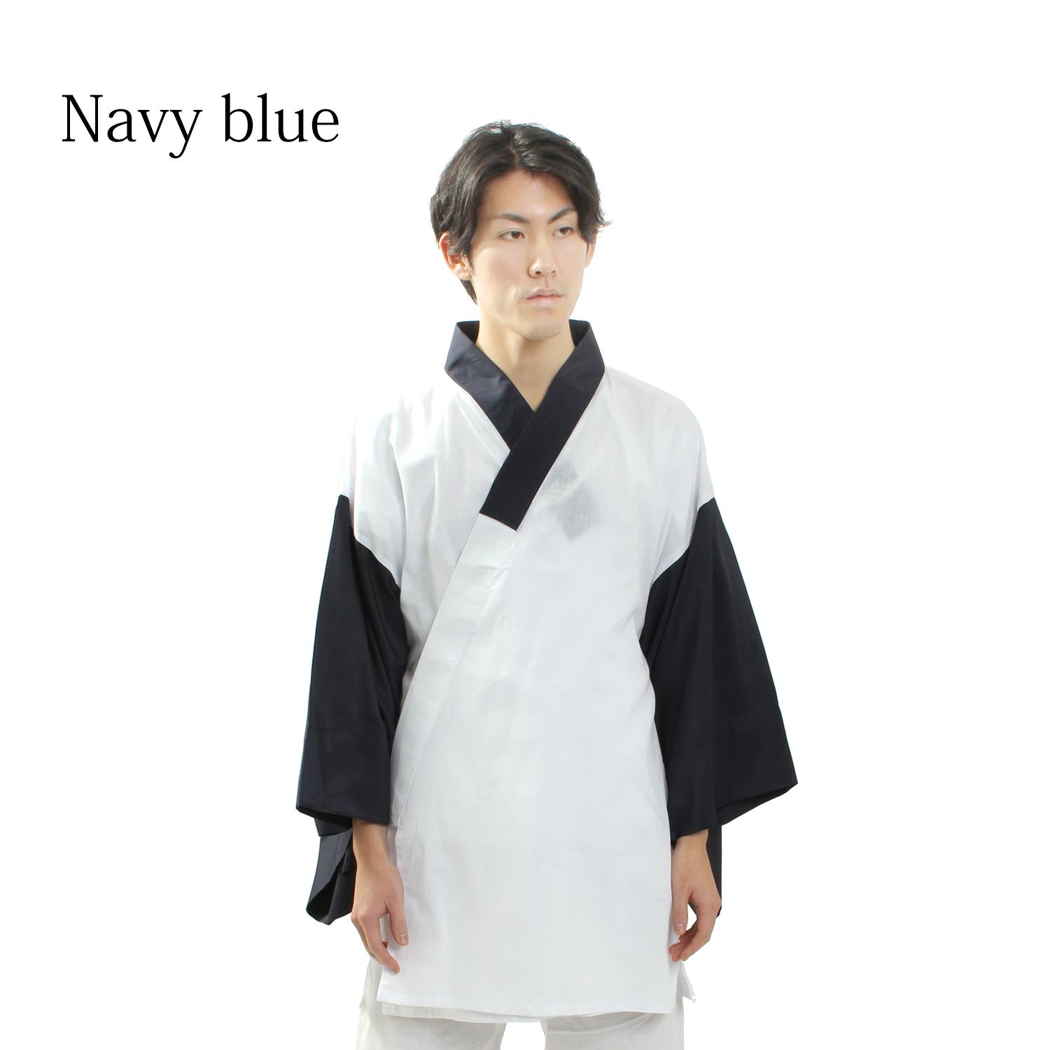 Kimono Under Wear Men's Half Juban with a Collar Haneri