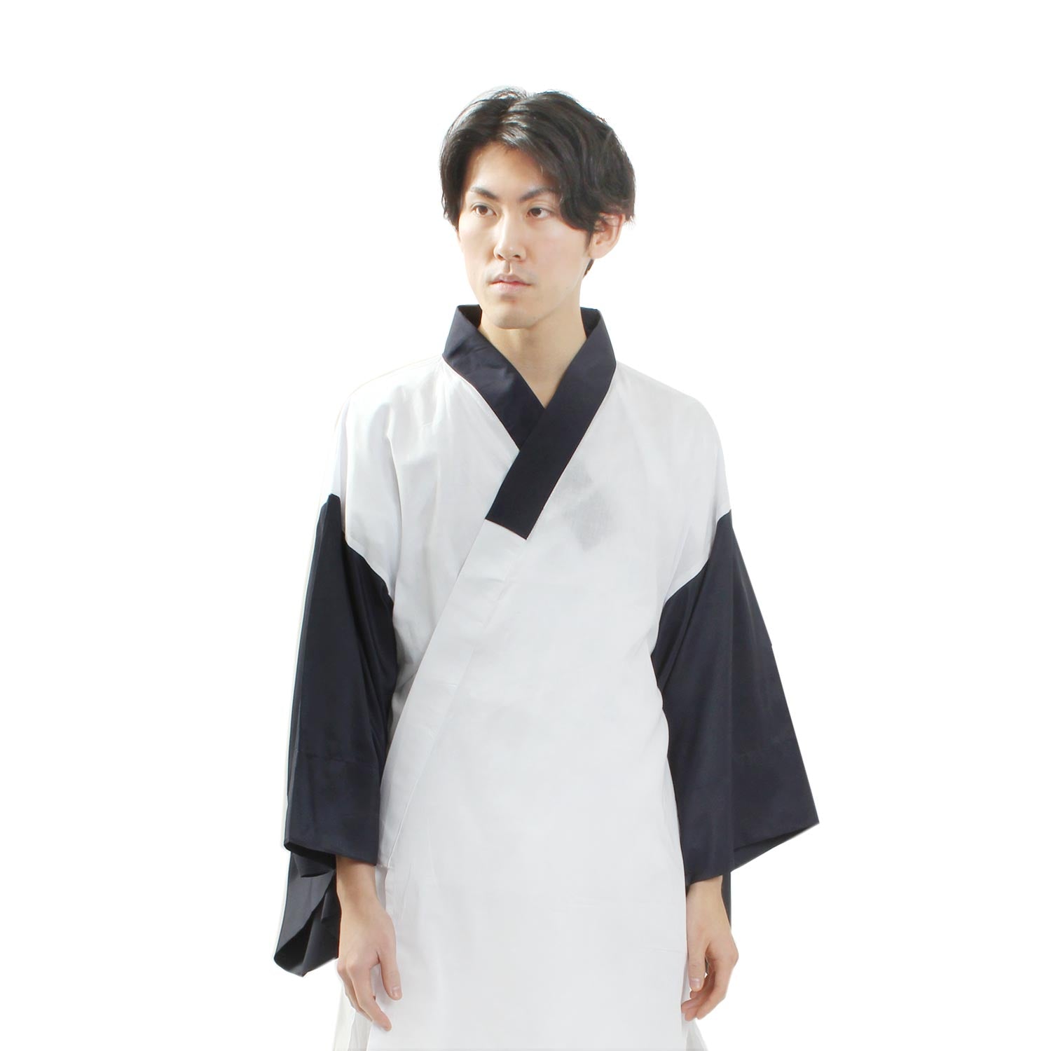 Kimono Under Wear Men's Half Juban with a Collar Haneri