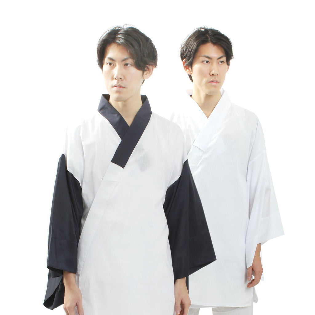 Kimono Under Wear Men's Half Juban with a Collar Haneri