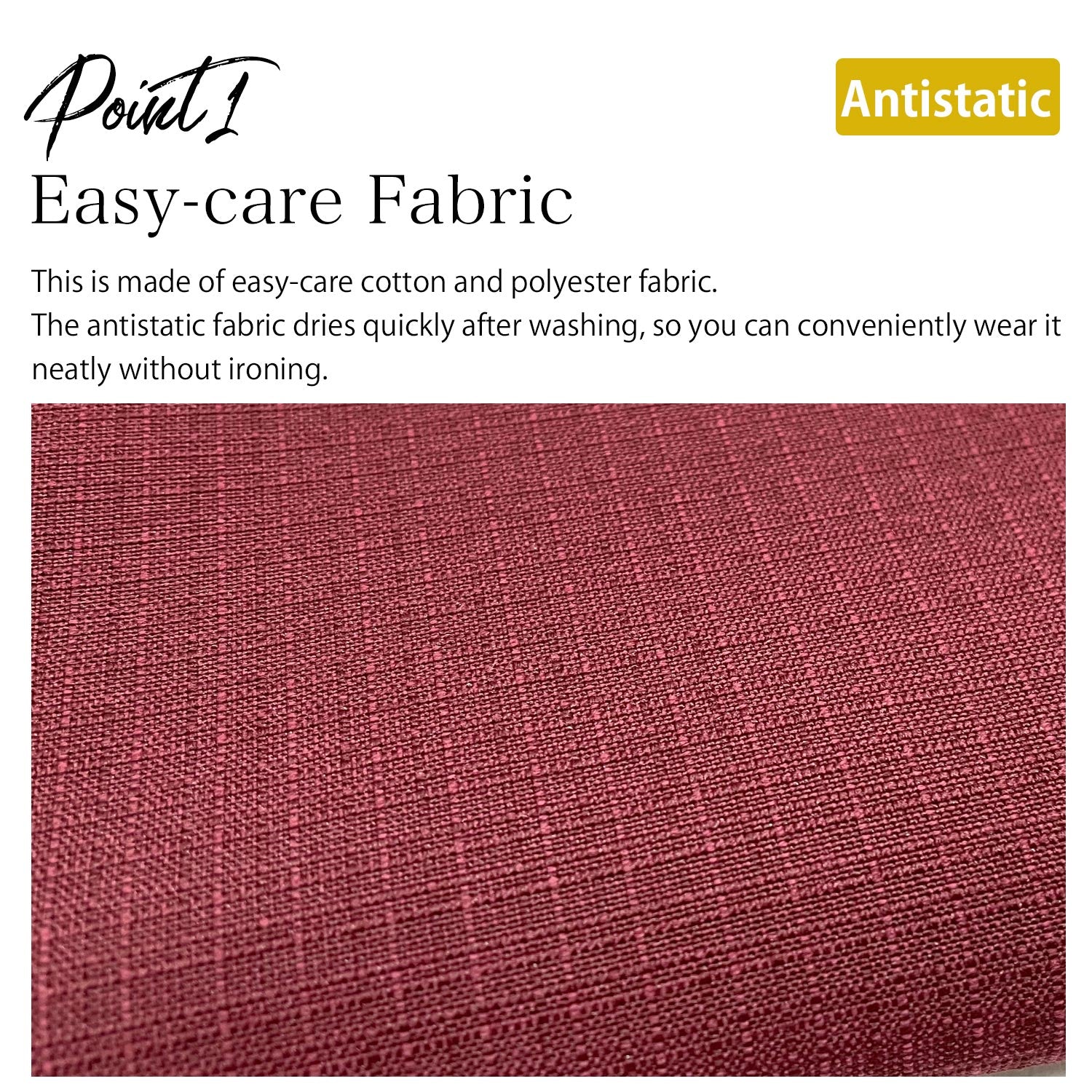 Unisex Samue Happi Tops Single Item Easy-Care Processing Fabric Blue