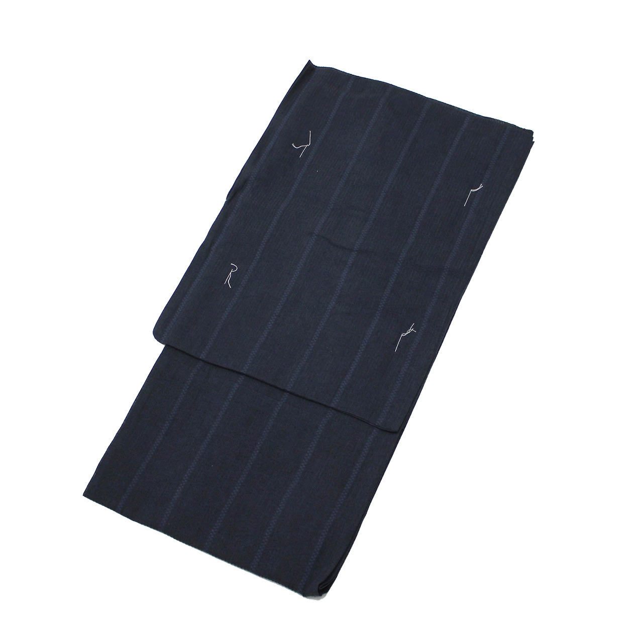 Men's Yukata Woven with dyed yarn and Obi belt set [wn-10]